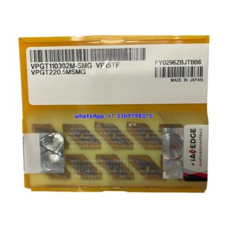 Original Mitsubishi VPGT110302M-SMG VP15TF Carbide Insert - Diamond 35° | Steel, Stainless Steel (10 PCS)