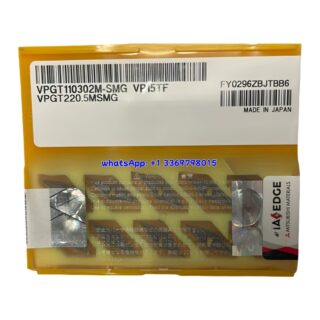 Original Mitsubishi VPGT110302M-SMG VP15TF Carbide Insert - Diamond 35° | Steel (10 PCS)