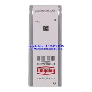Original Tungaloy WBGT060102L-W11-NS530 NS530 Carbide Insert - Trigon 80° (10 PCS)