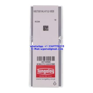 Original Tungaloy WBGT060104L-W11-NS530 NS530 Carbide Insert - Trigon 80° (10 PCS)