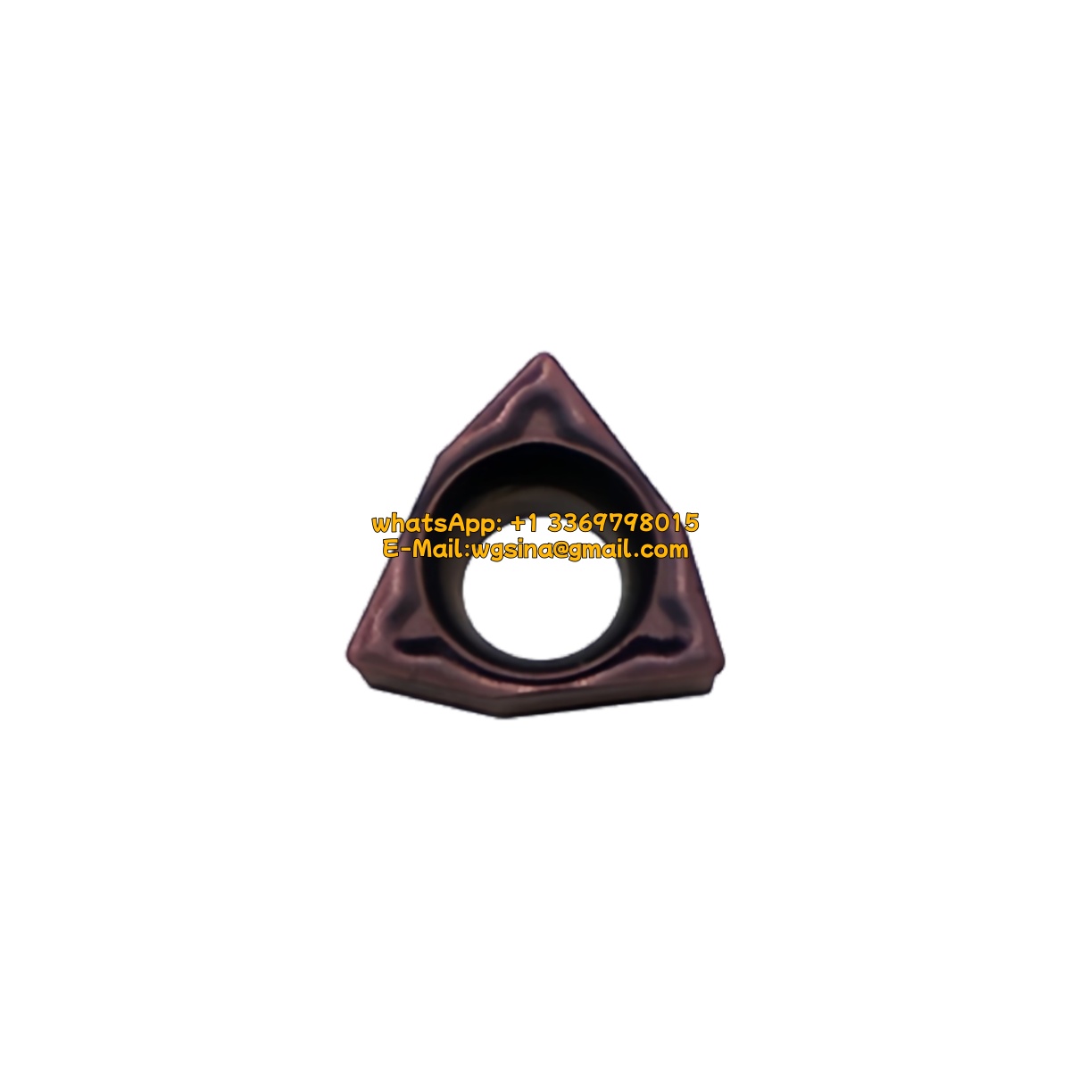 CNC WBMT060102L-JDP OP1215 Carbide Insert - Trigon 80° | Steel, Stainless Steel (10 PCS)