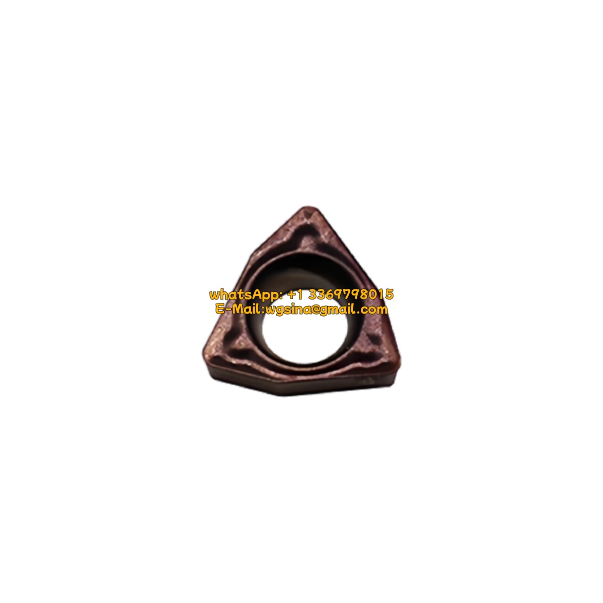 CNC WBMT060104L-JDP OP1215 Carbide Insert - Trigon 80° | Steel, Stainless Steel (10 PCS)