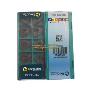 Original TaeguTec 080412 TT9030 Carbide Insert (10 PCS) WCMX WCMX 80412 TT9030