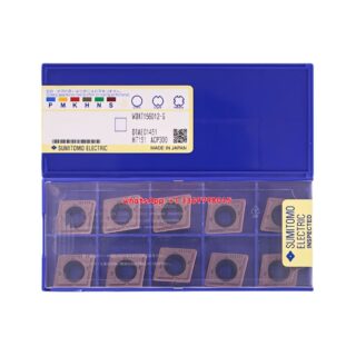 Original Sumitomo WDXT156012-G ACP300 Carbide Insert - Trigon 80° (10 PCS)