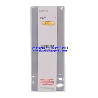Original Tungaloy WGE20R-GH730 GH730 Carbide Insert - Trigon 80° (10 PCS)