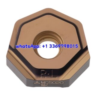 Original Mitsubishi WNEU2006ZEN7C-WK MC5020 Carbide Insert - Trigon 80° | Cast Iron, Super Alloy (10 PCS)