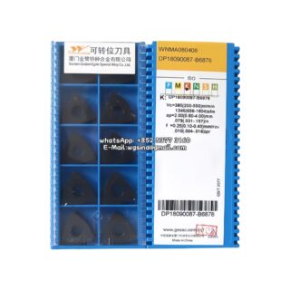 Original Gesac WNMA080408 GK1115 Carbide Insert - Trigon 80°