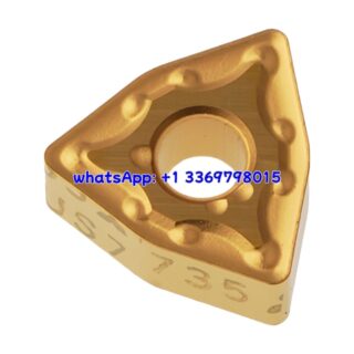 Original Mitsubishi WNMG060408-MA US735 Carbide Insert - Trigon 80° | Steel (10 PCS)