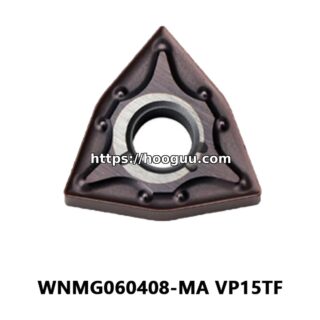 Original Mitsubishi WNMG060408-MA VP15TF Carbide Turning Insert - Trigon 80° | Steel & More (10 PCS)