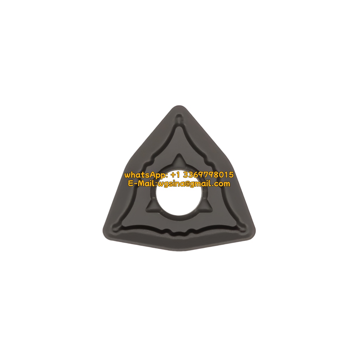 CNC WNMG060408-OPM OC2125 Carbide Insert - Trigon 80° | Steel, Stainless Steel (10 PCS)
