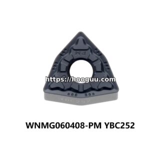 Original ZCC-CT WNMG060408-PM YBC252 Carbide Turning Insert - Trigon 80° | Steel, Cast Iron (10 PCS)