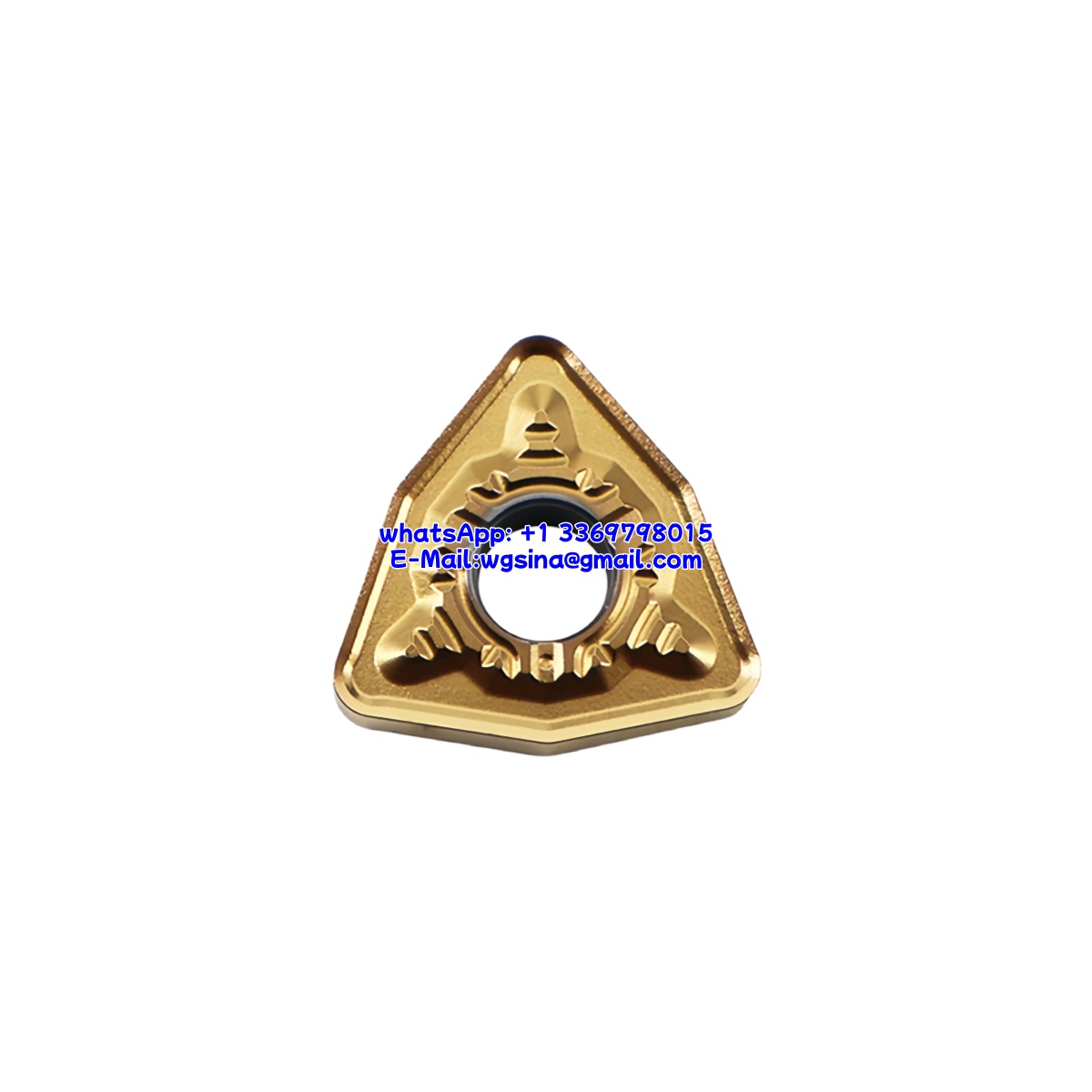 CNC WNMG060412-TEM OPC351 Carbide Insert - Trigon 80° | Steel & More (10 PCS)