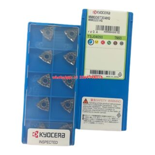 Original Kyocera WNMG06T304HQ Carbide Insert - Trigon 80° (10 PCS) TN60 WNMG06T304HQ TN60