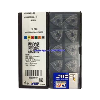 Original Iscar WNMG080404-99 Carbide Turning Insert - Trigon 80° (10 PCS) PM20 WNMG080404-99 PM20