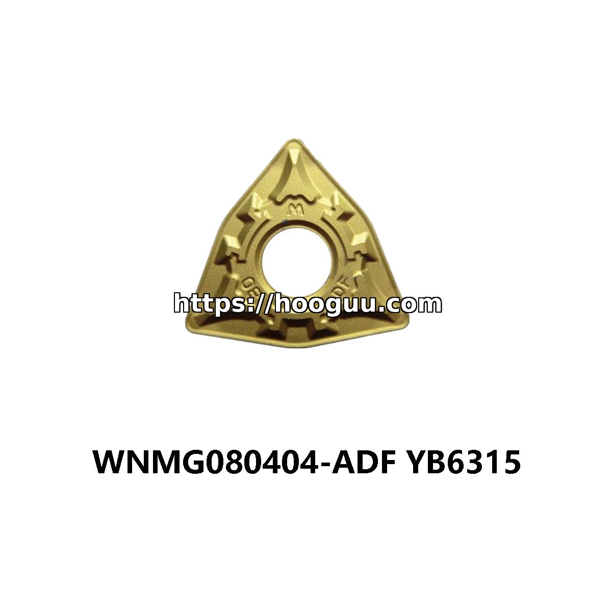ZCC-CT WNMG080404-ADF YB6315 Trigon 80° WNMG331 - Image 2