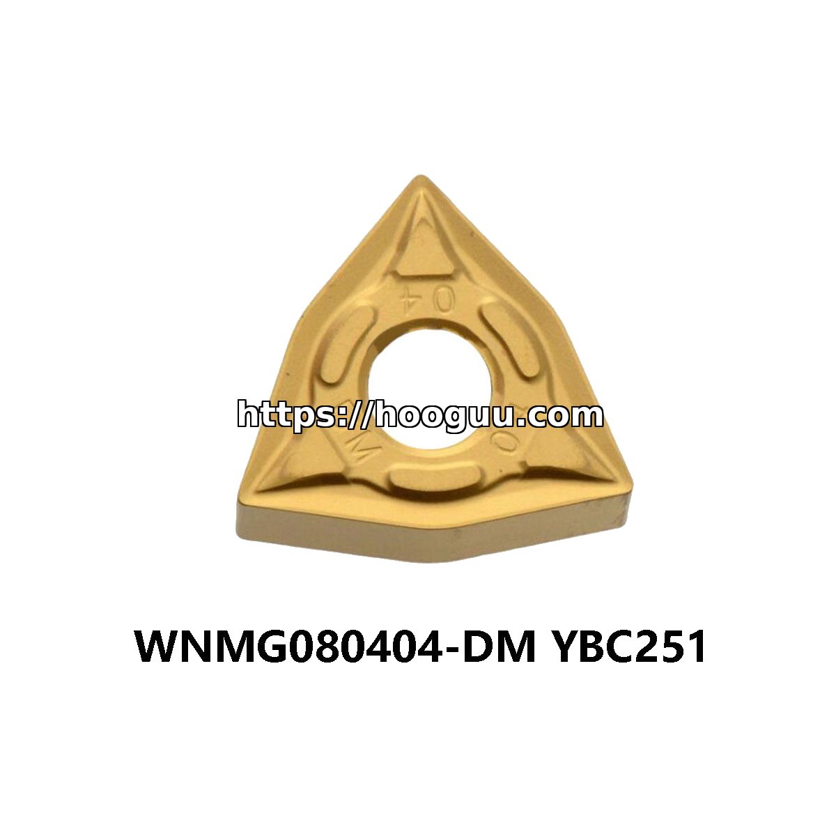 ZCC-CT WNMG080404-DM YBC251 Trigon 80° Steel WNMG331 - Image 2
