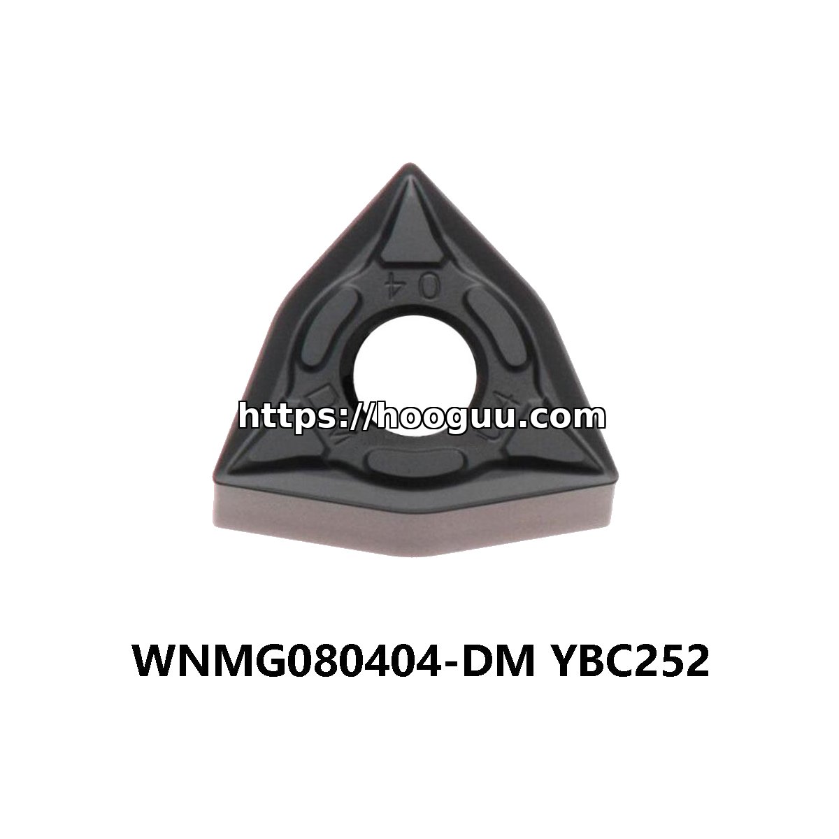 Original ZCC-CT WNMG080404-DM YBC252 Carbide Insert - Trigon 80° | Steel & More (10 PCS) - Image 2