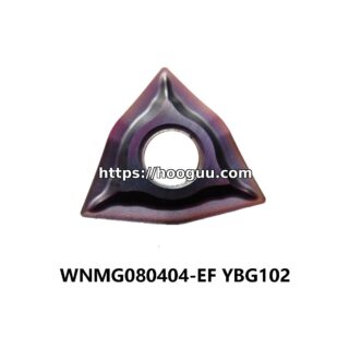 Original ZCC-CT WNMG080404-EF YBG102 Carbide Turning Insert - Trigon 80° | Steel, Stainless Steel (10 PCS)