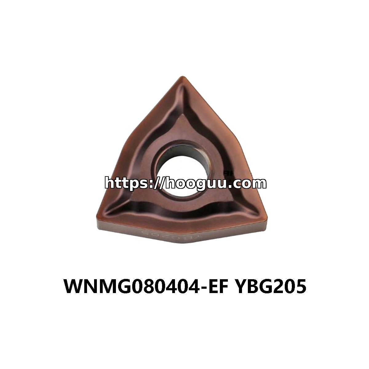 ZCC-CT WNMG080404-EF YBG205 Trigon 80° Steel WNMG331 - Image 2
