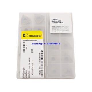 Original Kennametal WNMG080404-F Carbide Insert - Trigon 80° (10 PCS) WNMG080404-F K10M