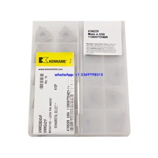 Original Kennametal WNMG080404-F Carbide Insert - Trigon 80° (10 PCS) WNMG080404-F K10P