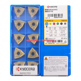 Original Kyocera WNMG080404-HS CA5525 Carbide Insert - Trigon 80° | Steel (10 PCS)