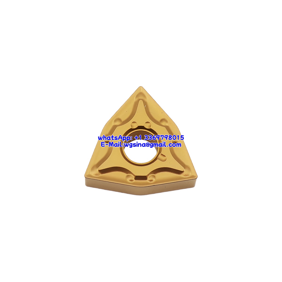CNC WNMG080404-MAL OC2325 Carbide Insert - Trigon 80° | Steel & More (10 PCS)