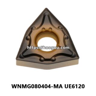 Original Mitsubishi WNMG080404-MA UE6120 Carbide Turning Insert - Trigon 80° | Steel & More (10 PCS)