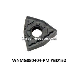 Original ZCC-CT WNMG080404-PM YBD152 Carbide Turning Insert - Trigon 80° | Steel (10 PCS)