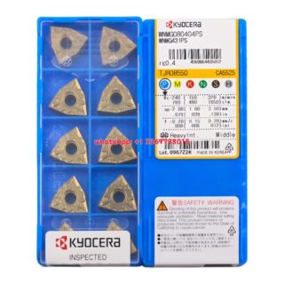 Original Kyocera WNMG080404-PS CA5525 Carbide Insert - Trigon 80° | Steel (10 PCS)