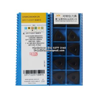 Original Gesac WNMG080404-UK GK1115 Carbide Insert - Trigon 80°