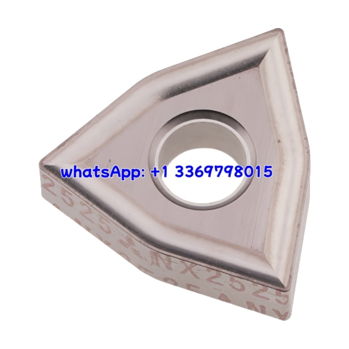 Original Mitsubishi WNMG080404 NX2525 Carbide Insert - Trigon 80° | Steel (10 PCS)