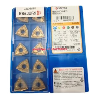 Original Kyocera WNMG080404GS CA5525 Carbide Insert - Trigon 80° | Steel (10 PCS)