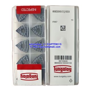 Original Tungaloy WNMG080408-37 NS530 Carbide Insert - Trigon 80° (10 PCS)