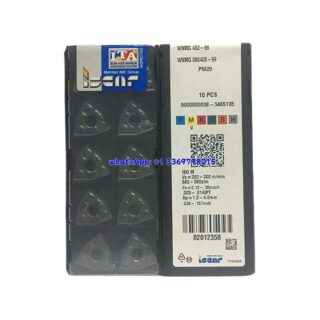 Original Iscar WNMG080408-99 Carbide Turning Insert - Trigon 80° (10 PCS) PM20 WNMG080408-99 PM20