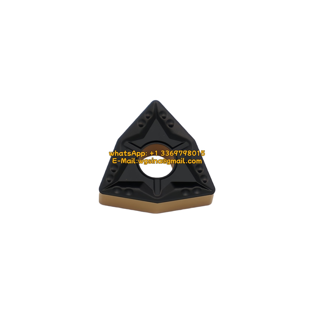 CNC WNMG080408-D46 OC2325S Carbide Insert - Trigon 80° | Steel, Stainless Steel (10 PCS)