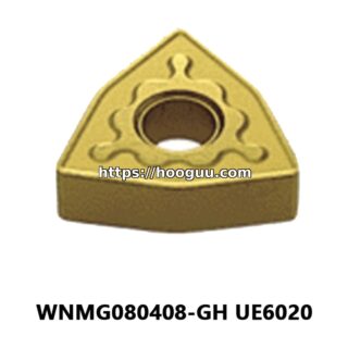 Original Mitsubishi WNMG080408-GH UE6020 Carbide Turning Insert - Trigon 80° | Steel, Cast Iron (10 PCS)