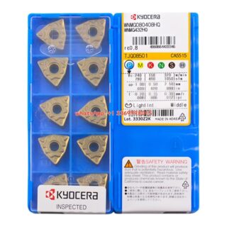 Original Kyocera WNMG080408-HQ CA5515 Carbide Insert - Trigon 80° (10 PCS)