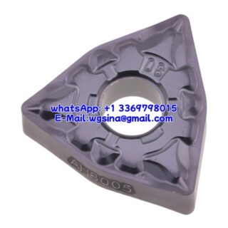 Original Tungaloy WNMG080408-HRF AH8005 Carbide Insert - Trigon 80° (10 PCS)