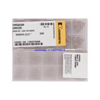 Original Kennametal WNMG080408-M Carbide Insert - Trigon 80° (10 PCS) WNMG080408-M K25M