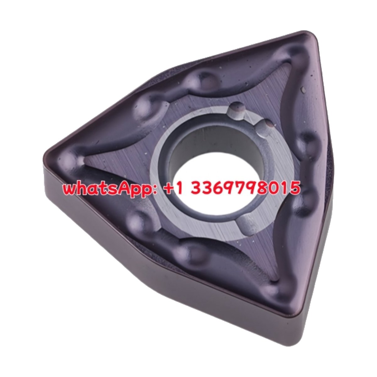 Original Mitsubishi WNMG080408-MA VP15TF Carbide Insert - Trigon 80° | Steel, Stainless Steel (10 PCS)