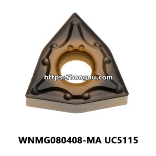 Original Mitsubishi WNMG080408-MA UC5115 Carbide Turning Insert - Trigon 80° | Steel & More (10 PCS)