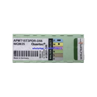 Original Walter WNMG080408-MP5 Carbide Turning Insert - Trigon 80° (10 PCS) WPP30S WNMG080408-MP5 WPP30S