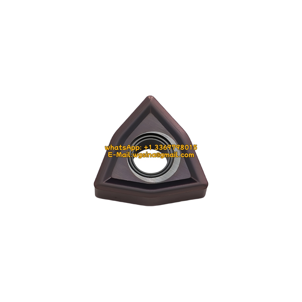 CNC WNMG080408-MSL OPC349 Carbide Insert - Trigon 80° | Steel, Stainless Steel (10 PCS)