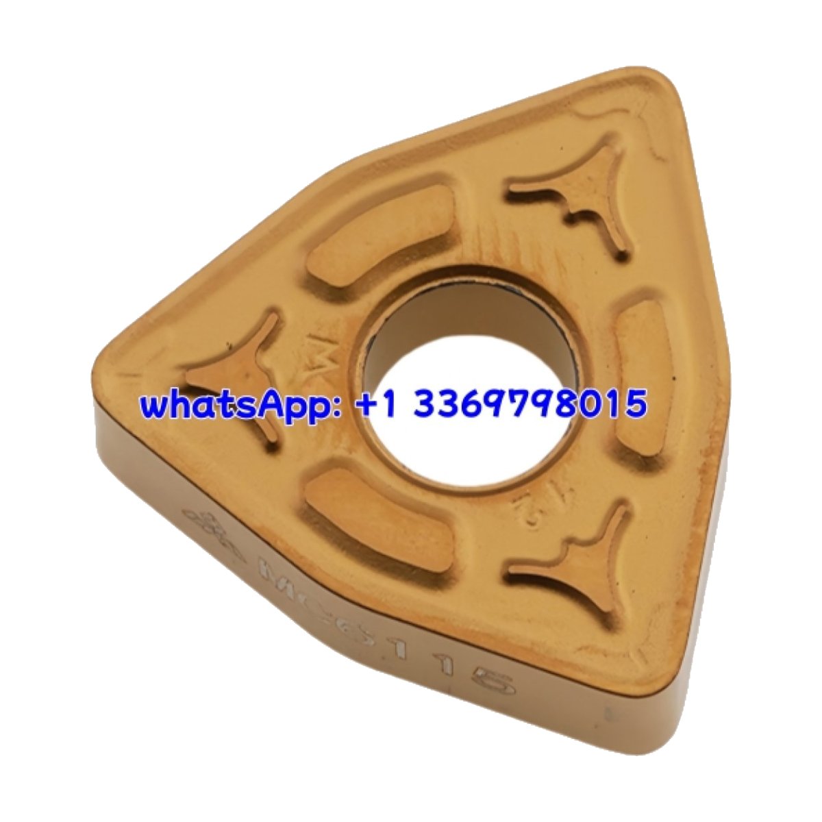 Original Mitsubishi WNMG080408-MW MC6115 Carbide Insert - Trigon 80° (10 PCS)