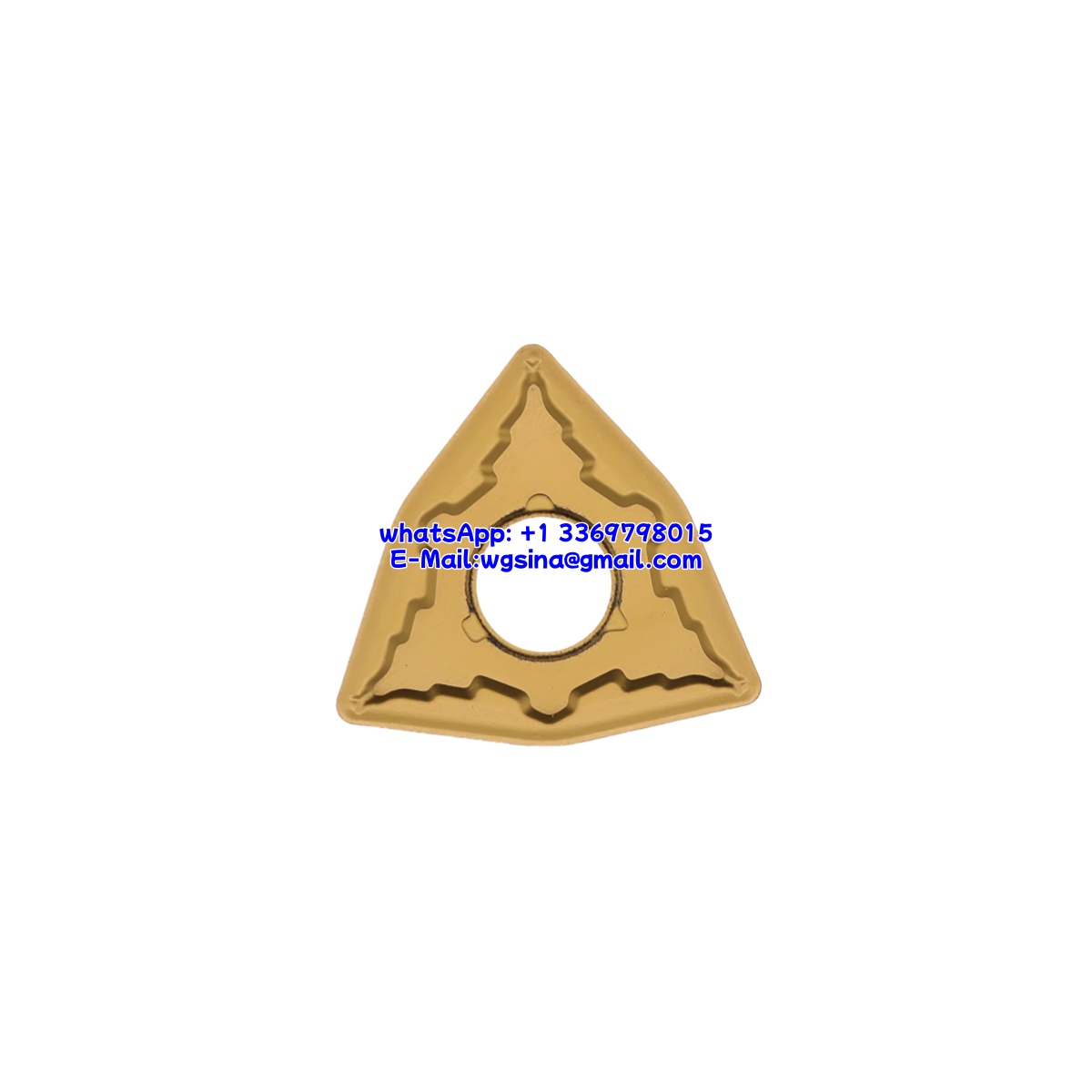 CNC WNMG080408-OPL OC2325 Carbide Insert - Trigon 80° | Steel, Stainless Steel (10 PCS)