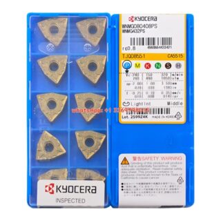 Original Kyocera WNMG080408-PS CA5515 Carbide Insert - Trigon 80° (10 PCS)