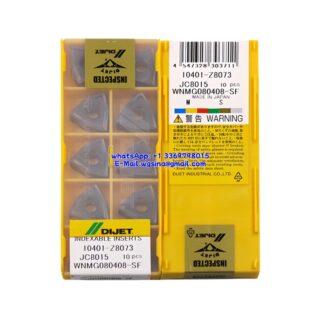 Original DIJET WNMG080408-SF JC8015 Carbide Insert - Trigon 80° (10 PCS)
