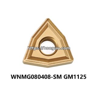 Original ZCC-CT WNMG080408-SM GM1125 Carbide Turning Insert - Trigon 80° | Steel (10 PCS)