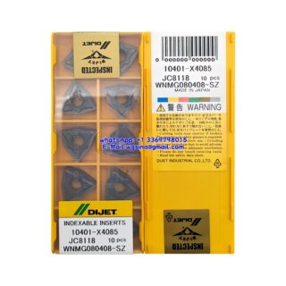 Original DIJET WNMG080408-SZ JC8118 Carbide Insert - Trigon 80° (10 PCS)